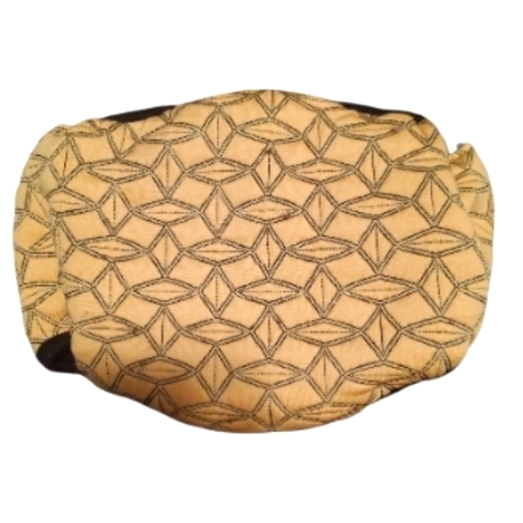 Mkono Male Dog Yellow Black Incontinent Belly Band XL 22" NWOT